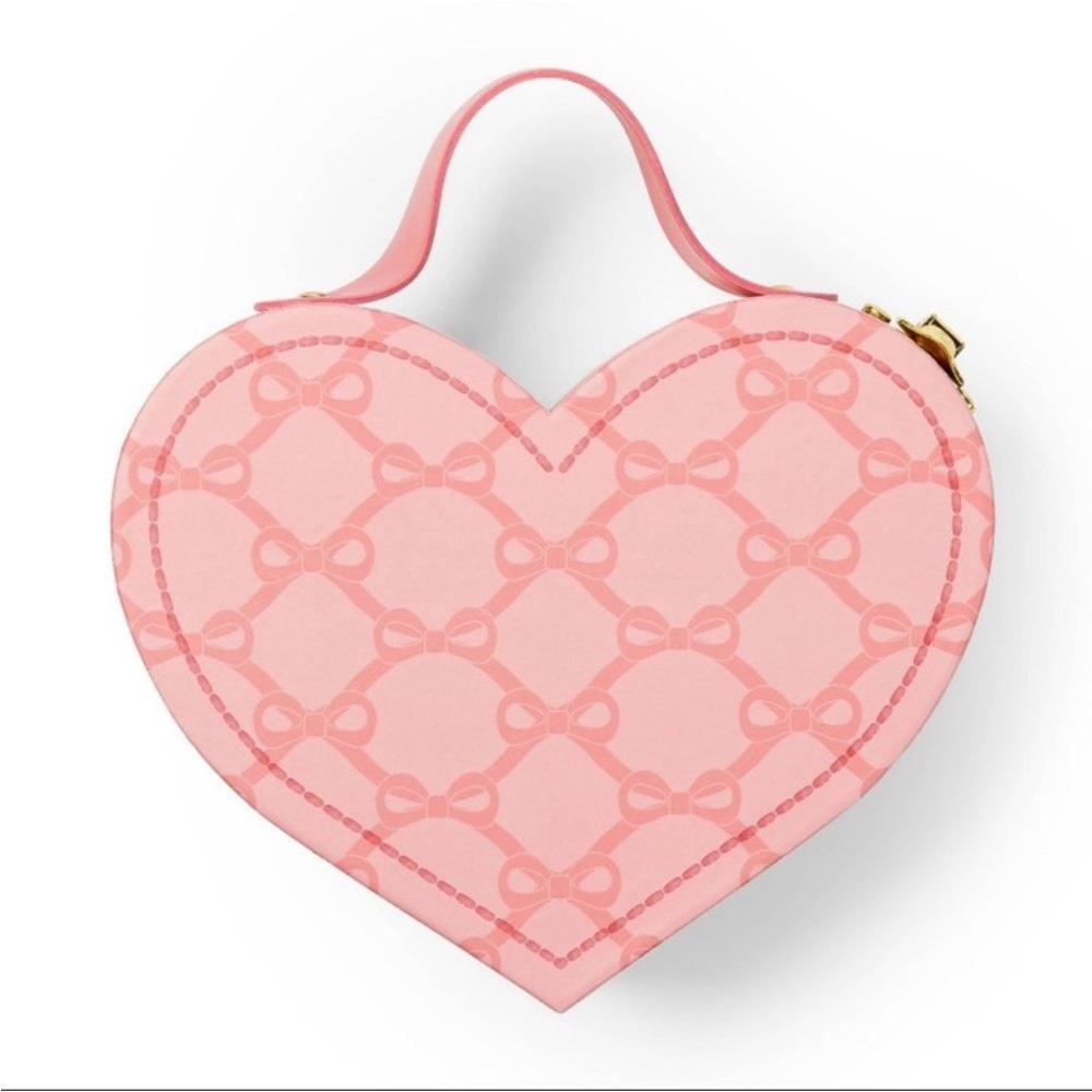 Valentine’s Day Coquette Pink Bows Heart Shaped Storage Box Target 🎀❤️
